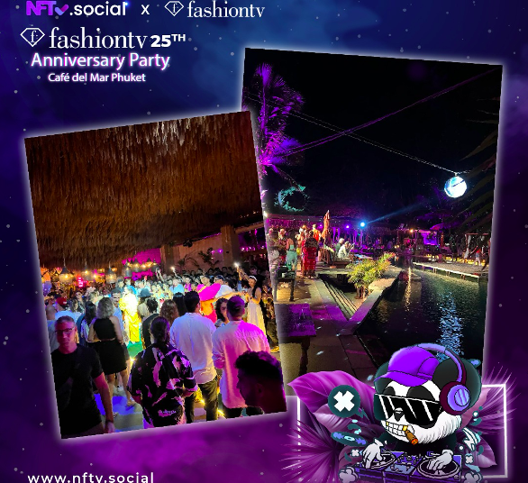 Sinisimulan ng FashionTV at NFTv Social Ang Una Sa Maraming 25th Anniversary Party Sa Isang Dumadagundong Madla